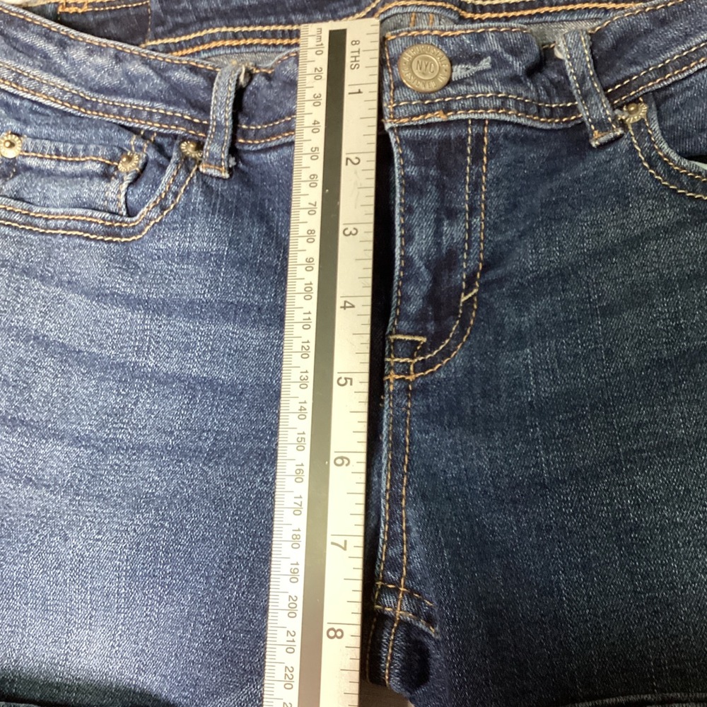 Aeropostale Bootcut Jeans Womens 6 Regular Dark Wash Denim‎ Y2K Casual Indie - Picture 6 of 8